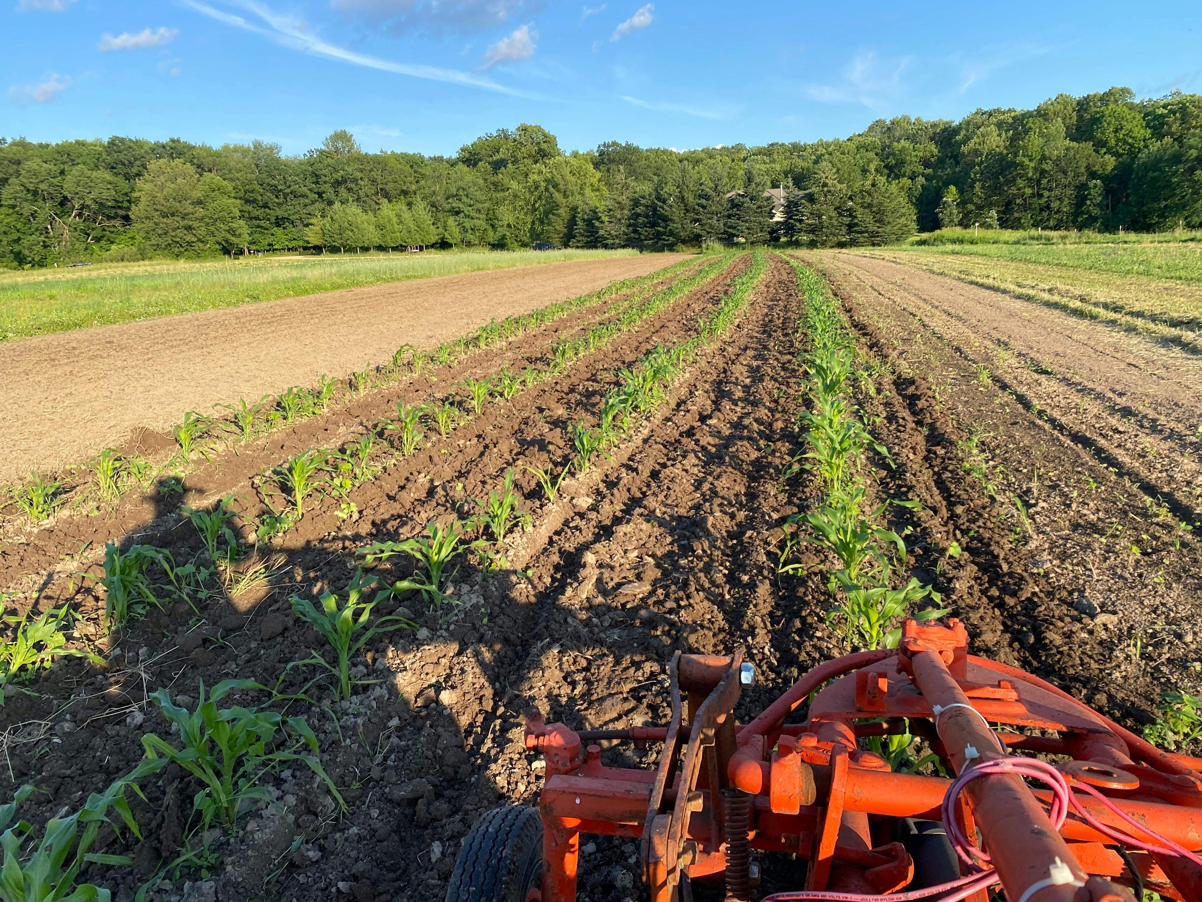 farm with tractor on it